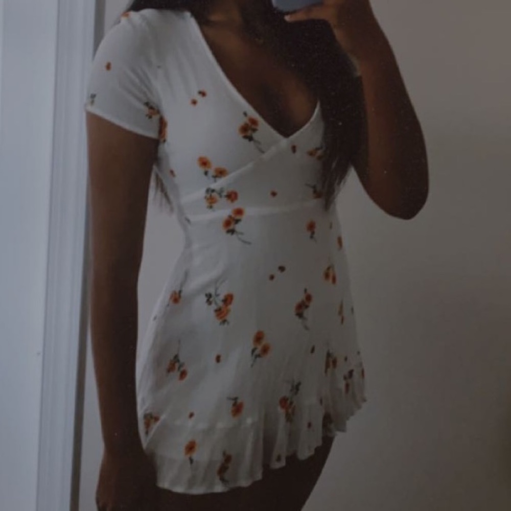 PacSun Kendall + Kylie Floral Dress